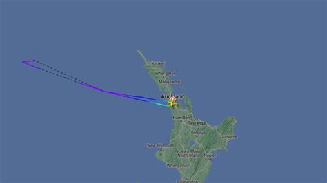 Flight NZ642 / ANZ642 .